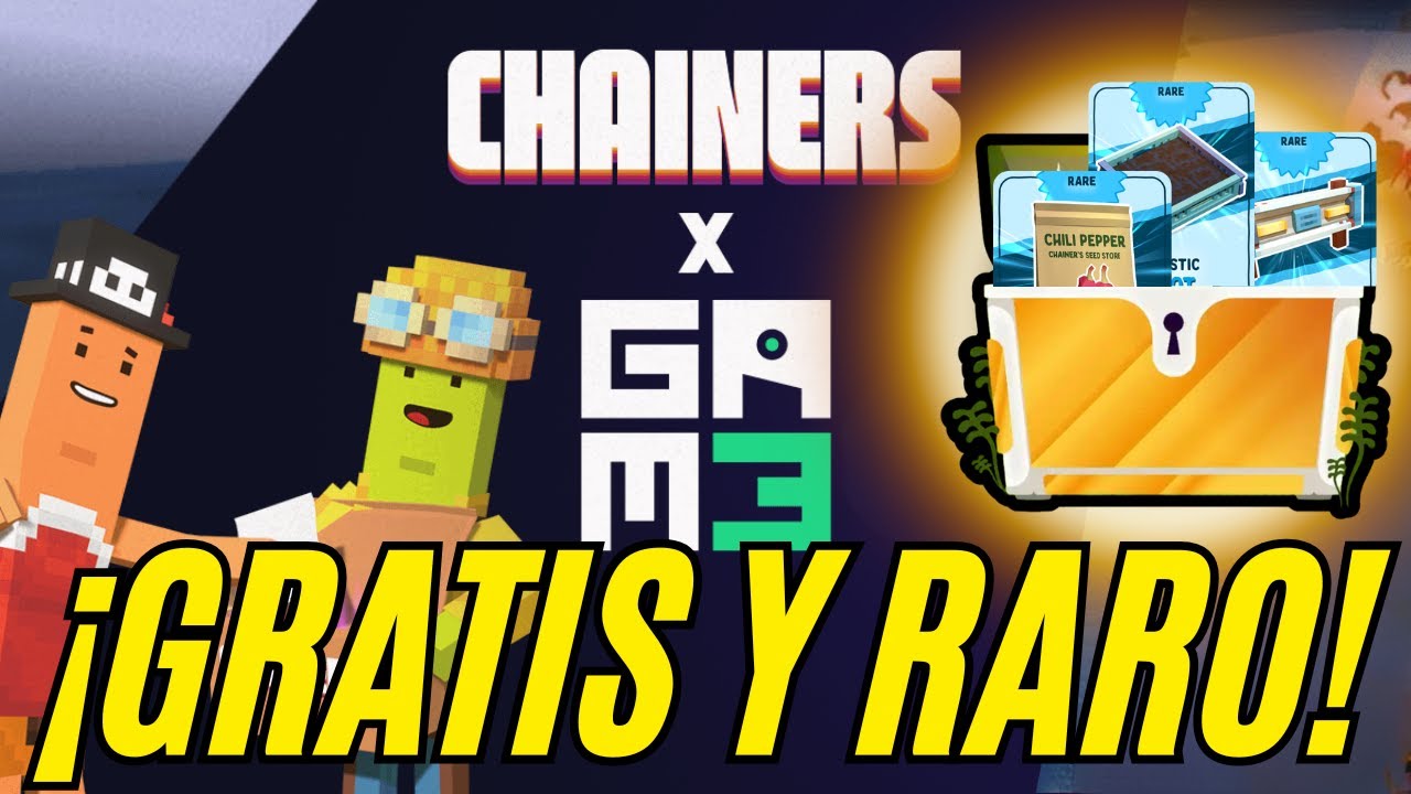 ¡NFTs RAROS GRATIS en Chainers! 😱 Gana un Set GARANTIZADO (Evento por Tiempo Limitado)